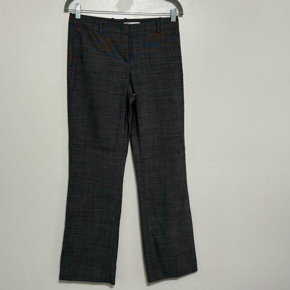 Boss by Hugo Boss Gray & White Micro Check Dress Pants Sharp & Classic Size 2 - Picture 1 of 10